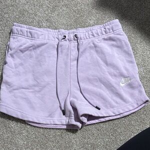 Nike Women's Light Purple Athletic Shorts